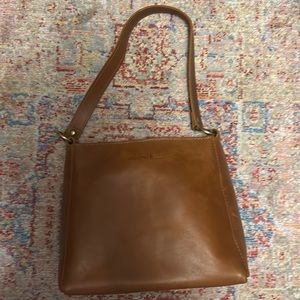 Portland Leather Goods Triangle Shoulder Bag